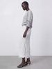 Acud Satin Wrinkle Skirt _Ivory