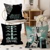 P-Pierce-The-Veil-Band Emo-Energetic Lucky Dragon pillow cover sofa cushion cover home room decoration children gift