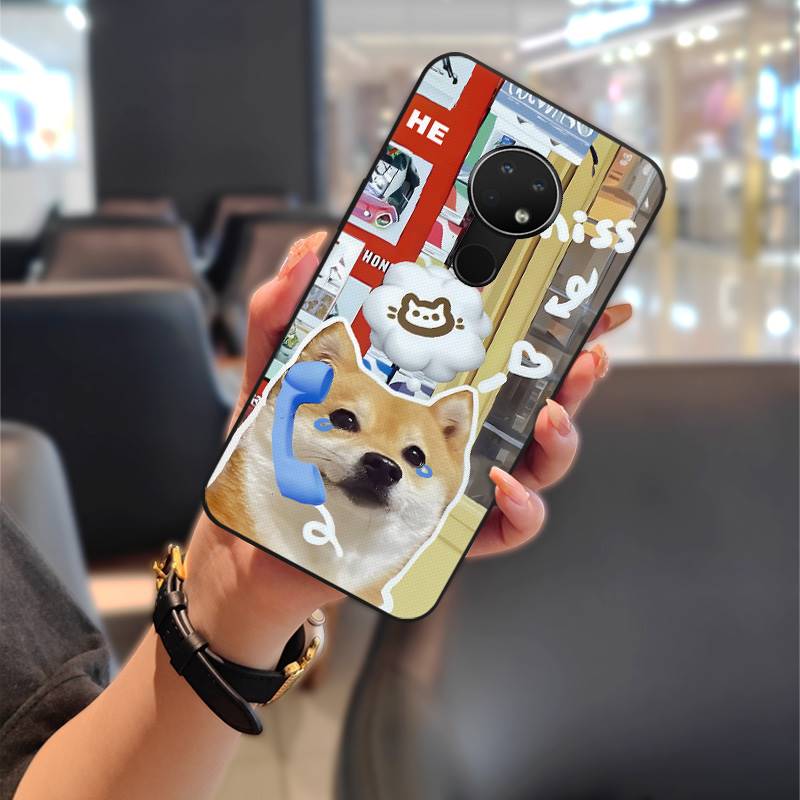 Back Cover Anti-knock Phone Case For Nokia 6.2/7.2 Couple Phone Pouch Protective Cute Full Wrap Fashion Design Durable