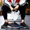 Pánske kožené tenisky veľkých veľkostí - Ležérne & Skate, Bežecká obuv (Veľkosť 48)