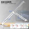 FIFINE CS1W Microphone Boom Arm, 1.5kg Weight Capacity, Desktop Microphone Stand with Adjustable Angle, Clamp-Type Fixation, Telescopic, and Foldable