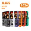 R36S Retro Video Game Console Handheld Game Player Dual System 30000 Classic Games Portable Kids Gift 2026 64GB