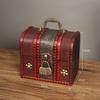 Jewelry Storage Box Treasure Jewelry Container Wood Trinket Holder Jewelry Organizer with Lock Jewelry Display Case Gift