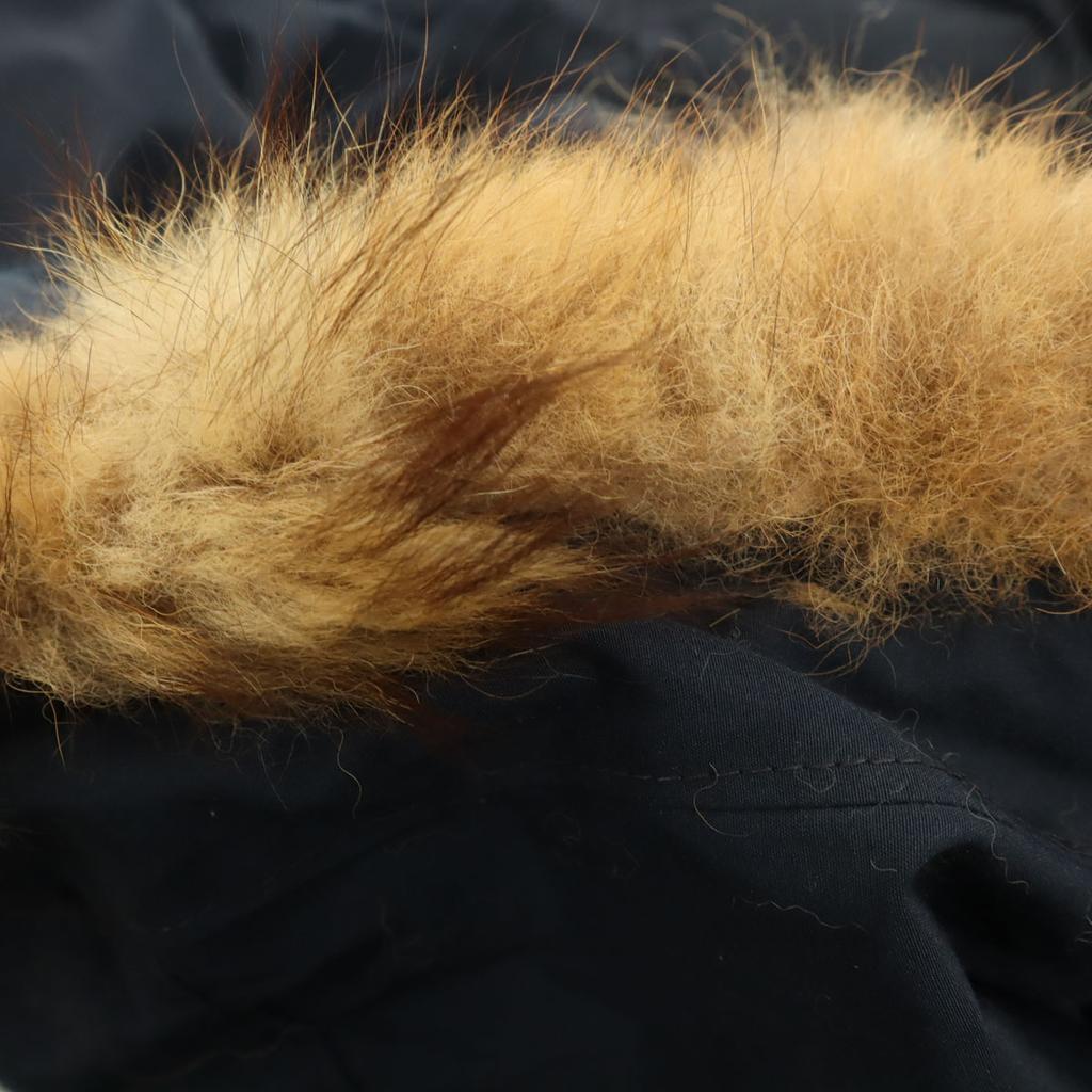 SCHOTT 90s Made In USA Old Down Jacket L Navy Men's Used