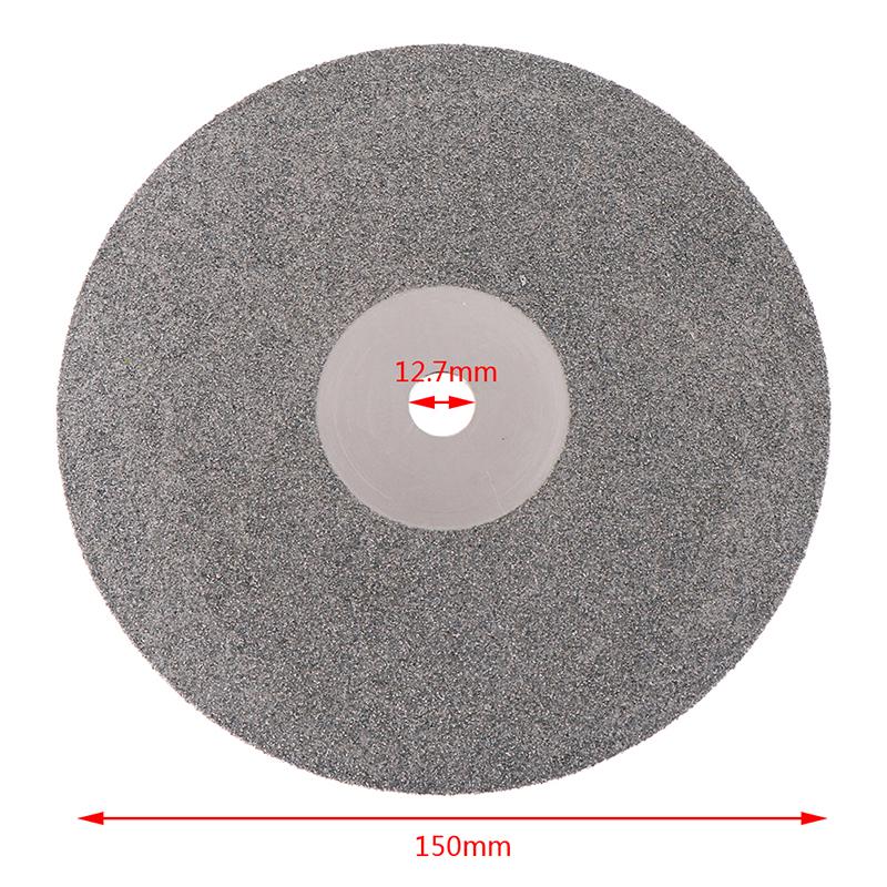 6" 150mm Diamantem potažený plochý lapovací kotouč Lešticí brusný kotouč na šperky 80~3000#