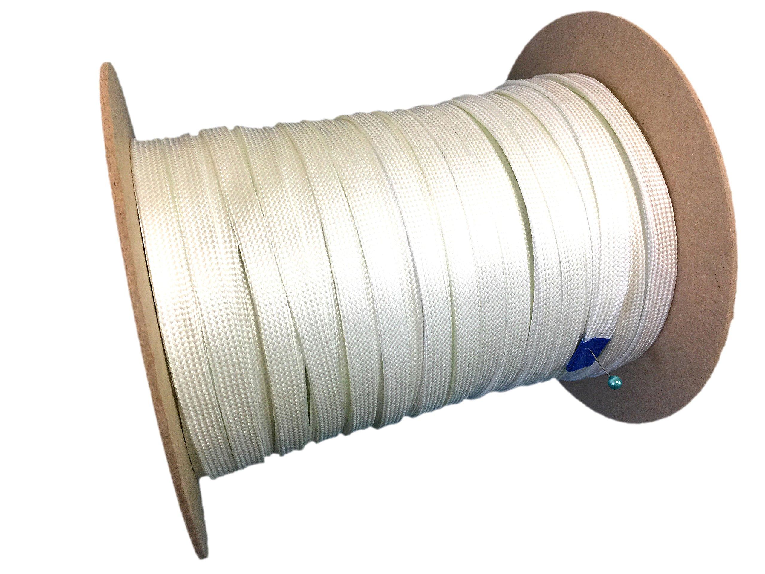 

Taisei Mfg Co., Ltd. Heat-Resistant Glass Fiber Braided Sleeve, Inner Diameter 8mm, 100m, Bobbin-Wound