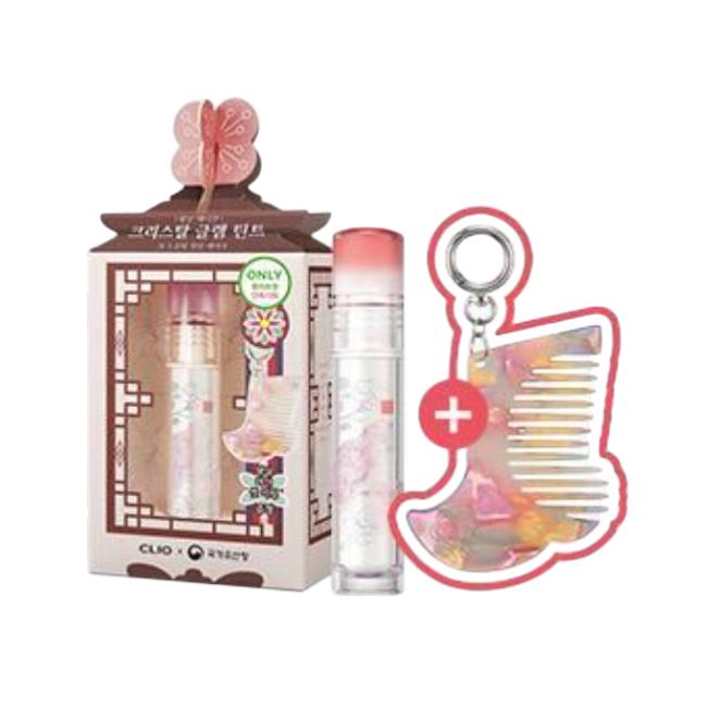 [Royal Edition] CLIO Crystal Glam Tint 3.4g (+ Traditional Comb Keyring Gift) 31 Gentle Lovebird Beige