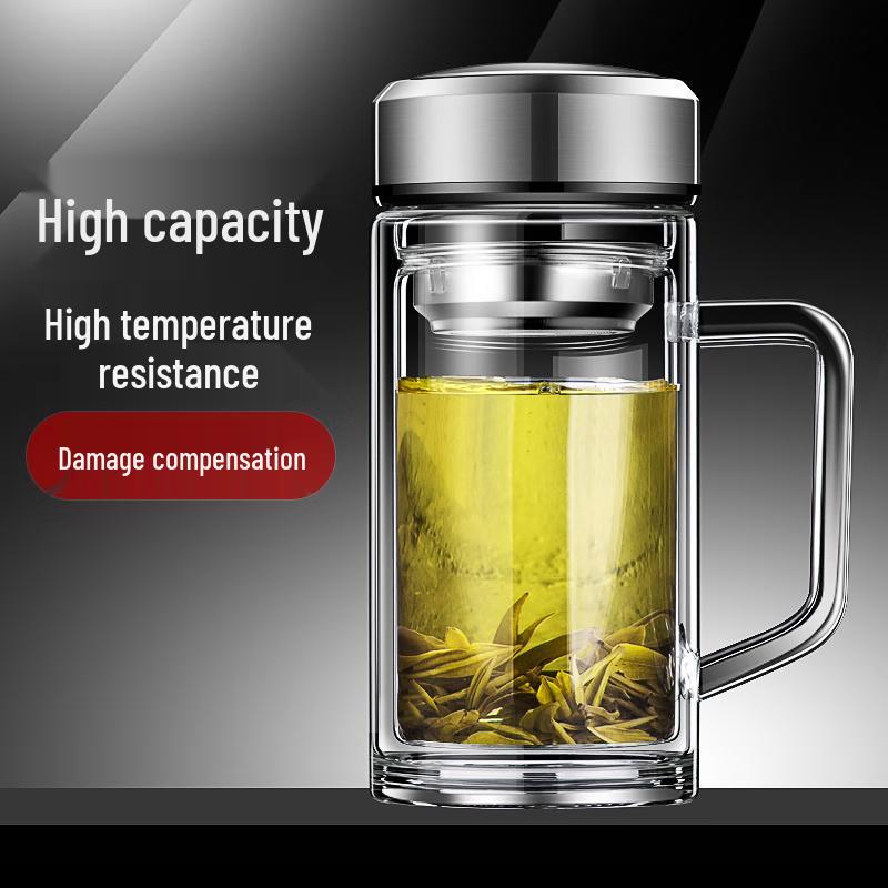 

Yibai Crafts Double Wall Glass Cup