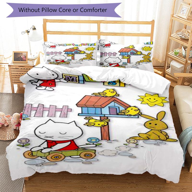 Set Biancheria da Letto Musti 3 Pezzi Copripiumino Chiusura Include 1 Copripiumino e 2 Federe, Morbido e Confortevole per Tutte le Stagioni.