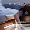 LED Night Light 10/20/30/50CM Motion Sensor USB Rechargeable Ultrathin Wireless Wardrobe Kitchen Cabinet Night Light