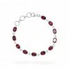 Black Spinel Bracelet: Handmade 925 Sterling Silver Gemstone Jewelry