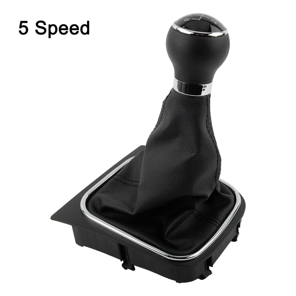 Convenient Shift Boot Gear Knob Kit for Golf 5 V 6 VI For Jetta For frame