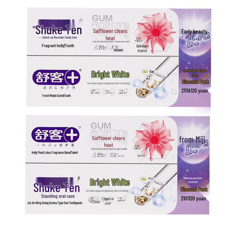 

Shuke Whitening & Gum Protection Toothpaste Value Pack