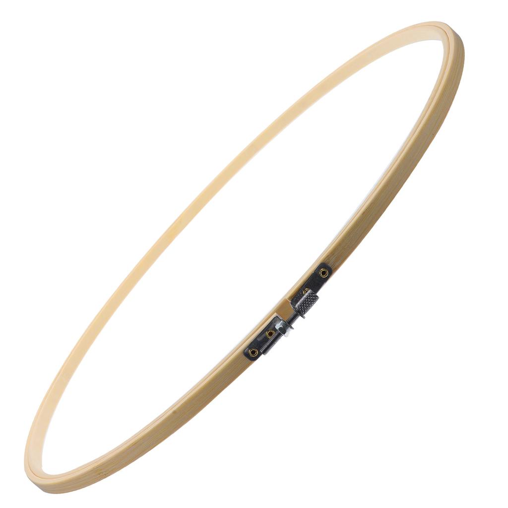 1Pcs 20Cm Bamboo Embroidery Hoop Perfect for Handmade Stitching Projects DIY Wall Decor Cross Beginner Craft Kit