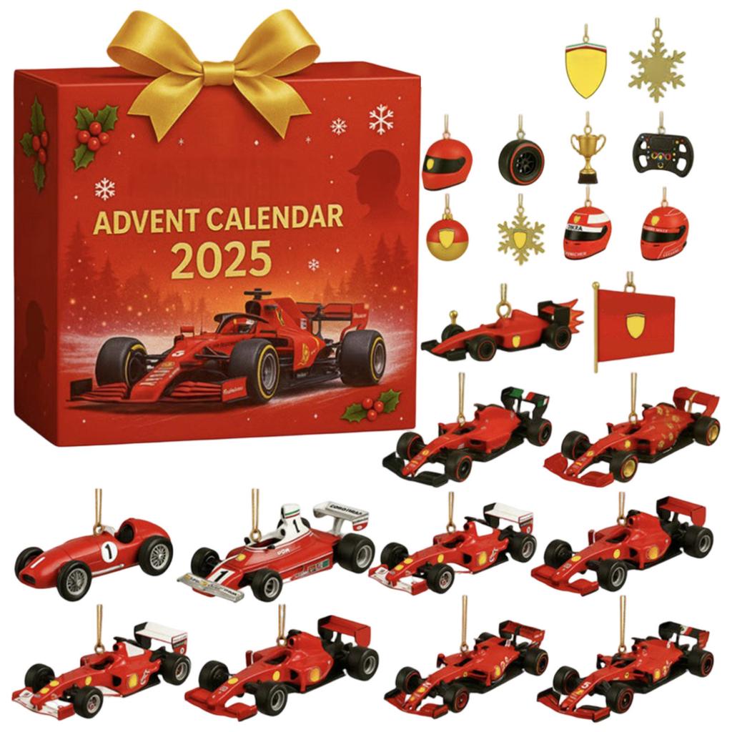 Arrival Calendar Includes 24 Christmas Decorations. Arrival Calendar Christmas Countdown
