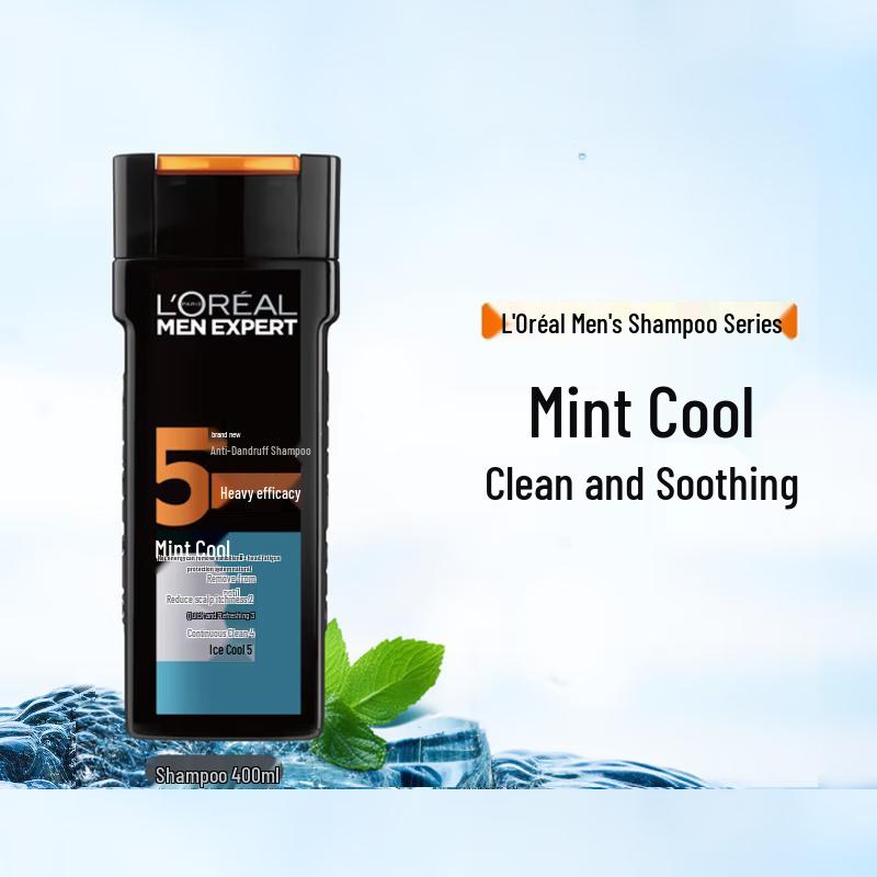 L Oréal Men Expert Anti-Dandruff Cool Mint Shampoo