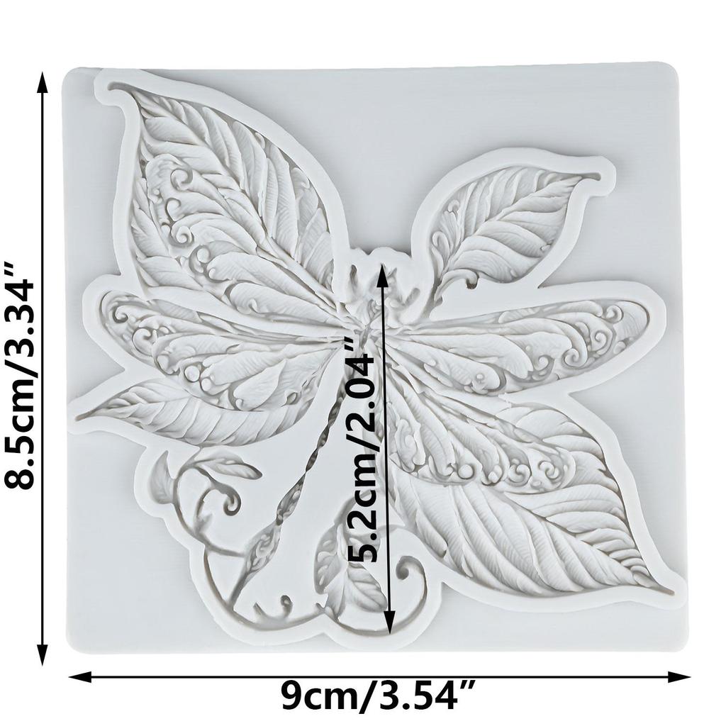 Dragonfly Silicone Molds Dragonfly Fondant Mold Cake Decorating Tools Cupcake Topper Candy Chocolate Gumpaste Mold