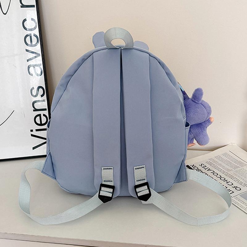 Nový studentský roztomilý batoh Kreslený LABUBU Velkokapacitní školní taška Batoh pro sladkou dívku Denní volno Kontrastní taška