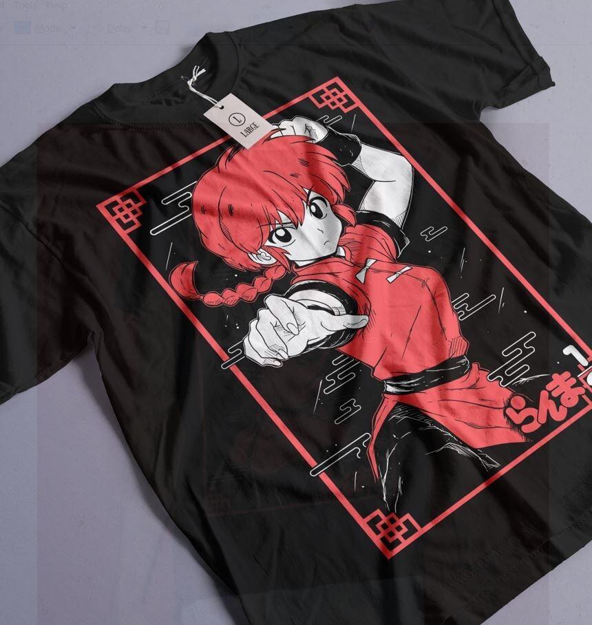 

Ranma 1/2 Nibun-no-Ichi Japanese new top best anime manga Unisex T-shirt M