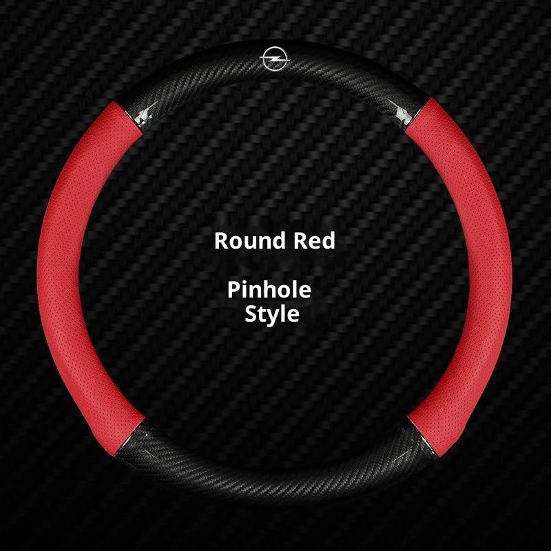 Car Steering Wheel DZGWA3T Cover For Opel OPCline Astra Corsa Grandland Insignia Mokka Vectra GTC Tigra Vivaro Zafira Auto Accessories