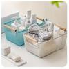 Multi Functional Hollow Storage Basket, Bathroom Bedside Table, Kitchen, Fruit and Vegetable Storage Basket