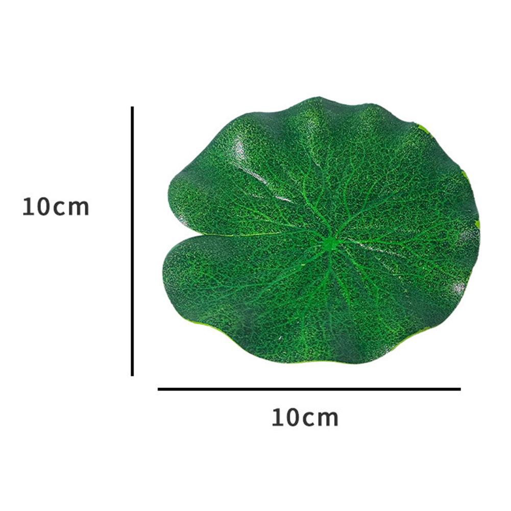 36Pcs Realistic Floating Artificial Lotus Leaves For Ponds Koi & Aquariums Flower Decoration Plant Fake Water Lily Leaf