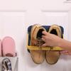 Wall-Mounted 3D Shoe Rack, Space-Saving Traceless Sticker, Bathroom Slipper Storage