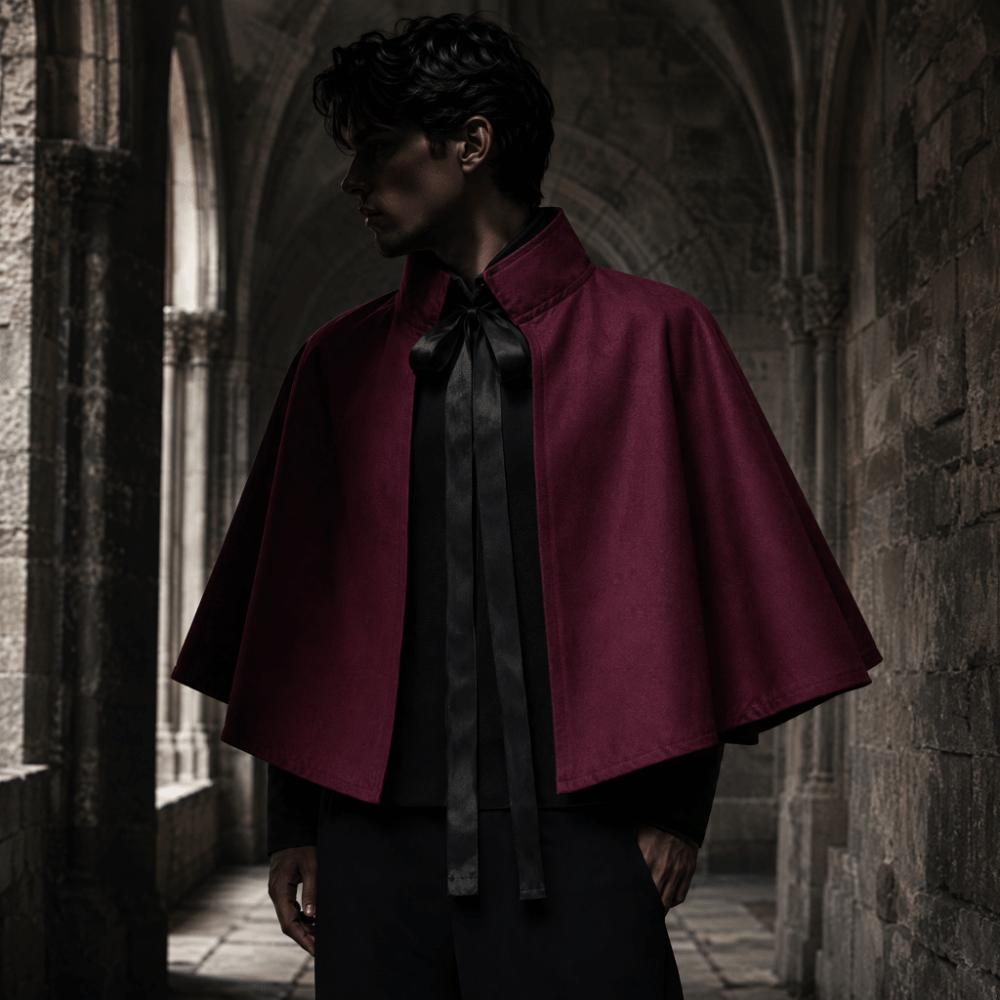 Fantasy Halloween Cloak Retro Cosplay Costume Multi-functional Renaissance Costume Stage Costume