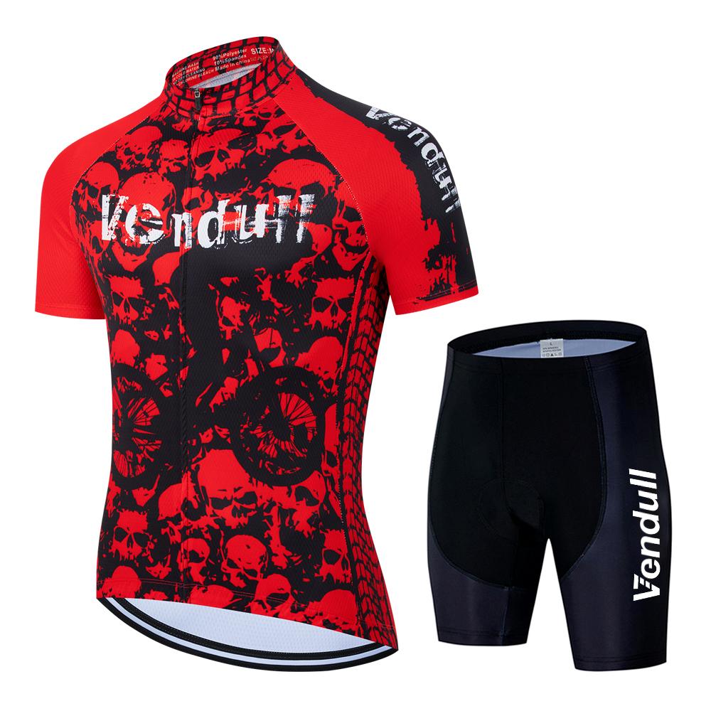 Giro Pro Team Cycling Jersey Set Summer Cycling Clothing MTB Bike Clothes Uniform Maillot Ropa Ciclismo Man Cycling Bicycle Suit