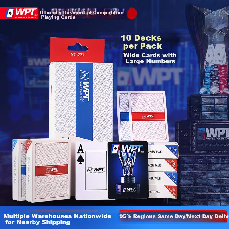 BR WPT Poker Playing Cards Plastic
