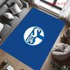 Schalke Logo Poster Carpet Rug for Living Room Bedroom Home Sofa Decoration,Kids Play Nonslip Floor Mat