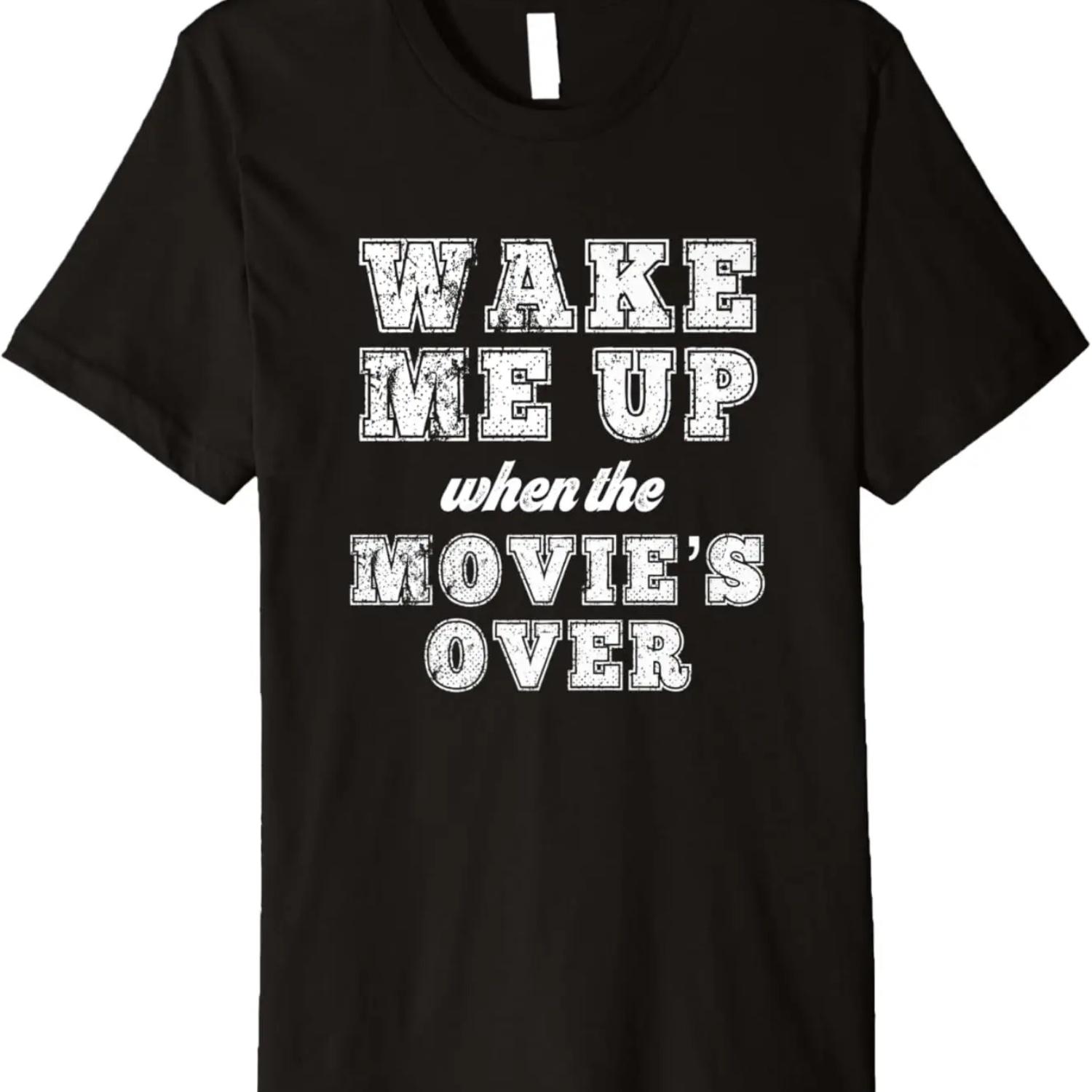 Funny Movie Sleeper Tired Snoozer Sleepy Movies Lover Premium T-Shirt,Comfortable pure cotton S