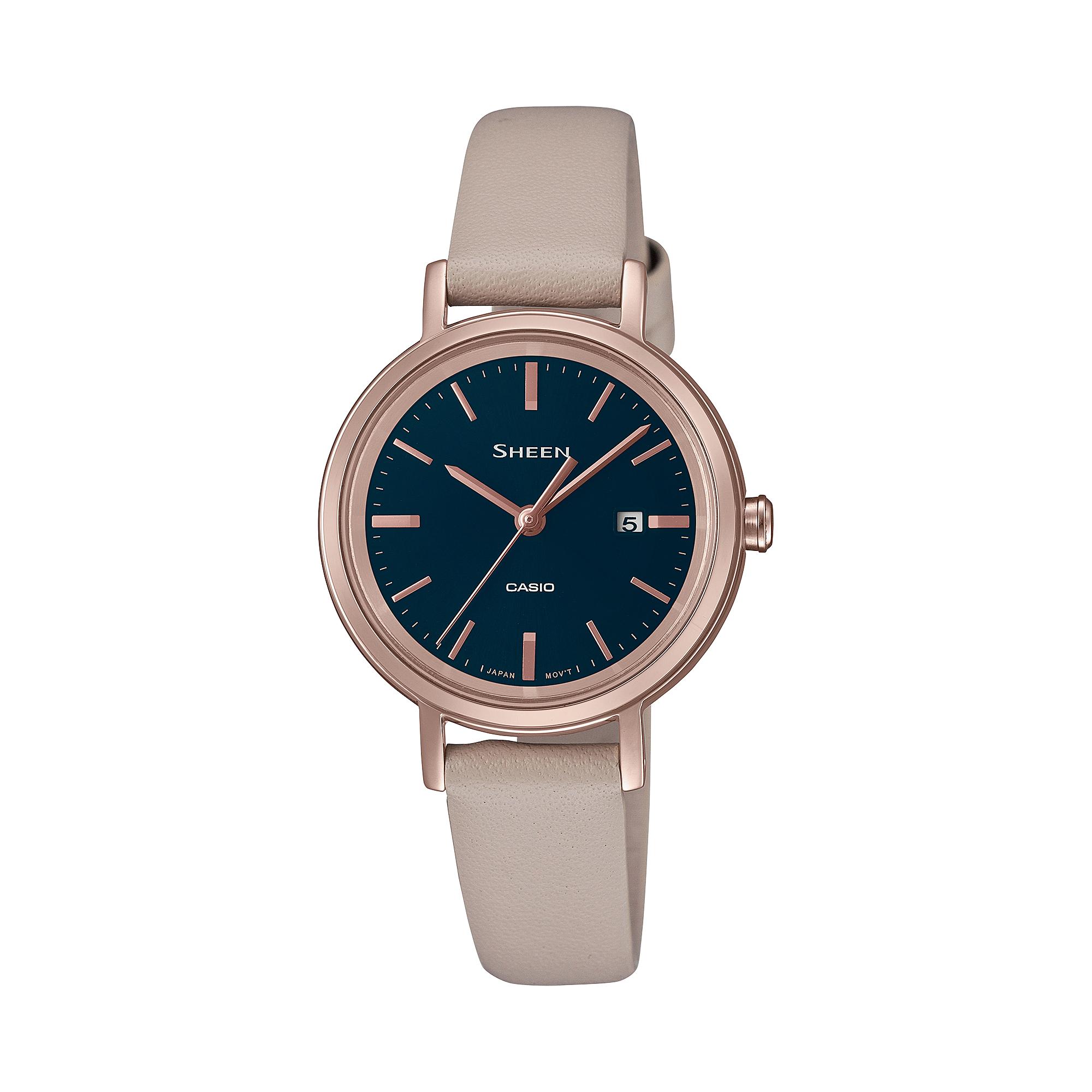 

Casio Sheen Women s Stainless Steel 50M Water Resistant Analog Quartz Watch SHS-D300CGC-2A