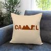 Luxury C-Camel Cushion Cover Comfortable Reversible Pillow Cover Ideal For Car Sofa Bedroom & Beyond