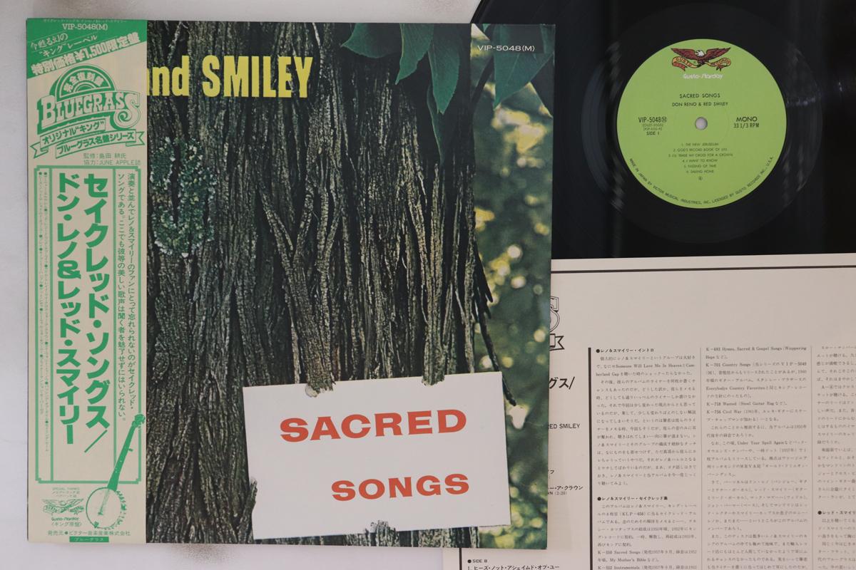 

LP Пластинка DON RENO, RED SMILEY - Sacred Songs VIP5048 VICTOR Япония Оби Фолк