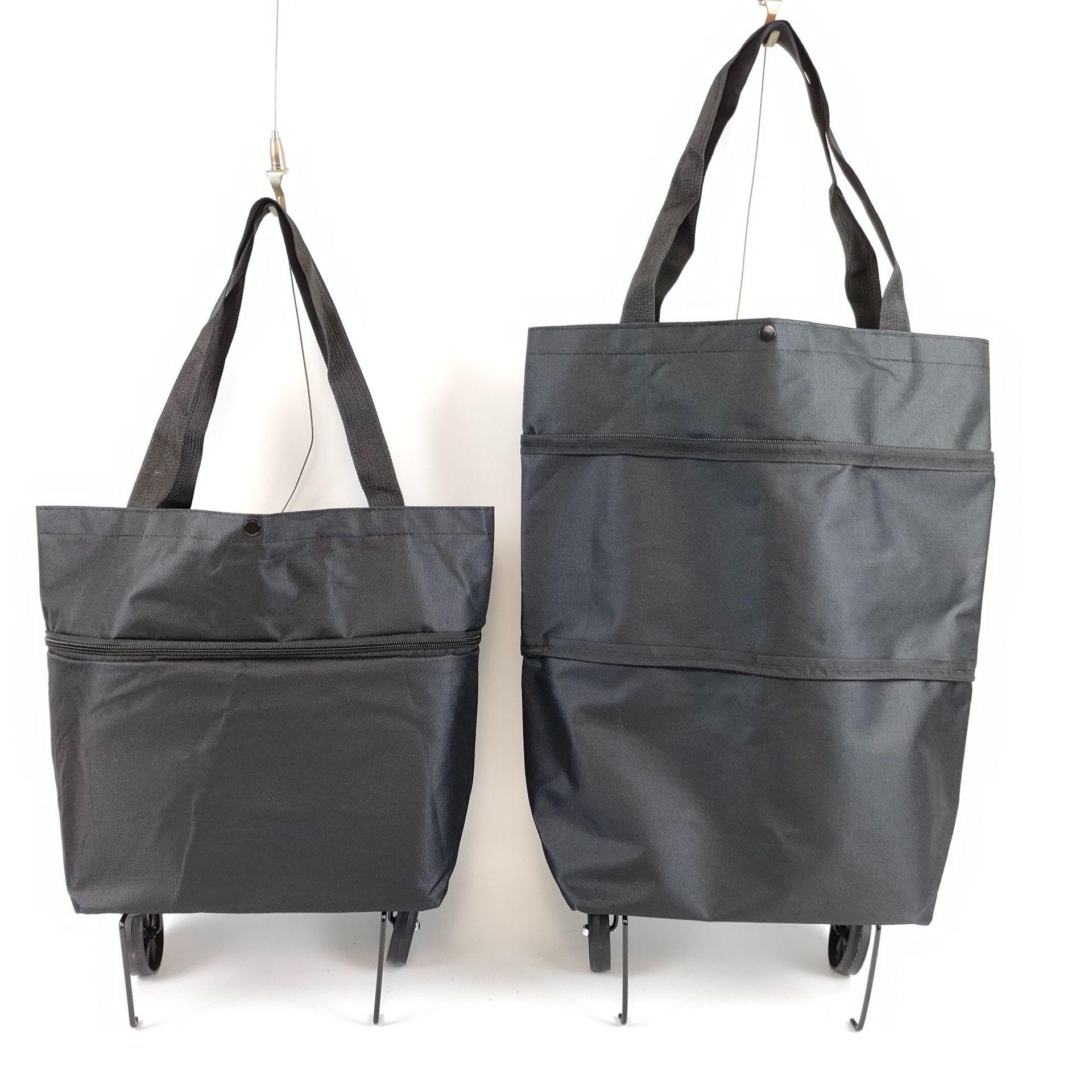 

Foldable Oxford Cloth Wheeled Shopping Bag