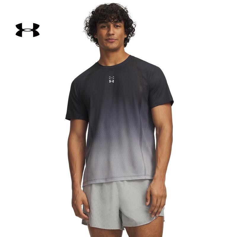 Under Armour Men s Halo Run Jacquard Running T-Shirt L