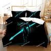 Games UNDERTALE Bedding Set Game Characters Print Duvet Cover Pillowcase Teenagers and Children Quilt Cover Various Sizes