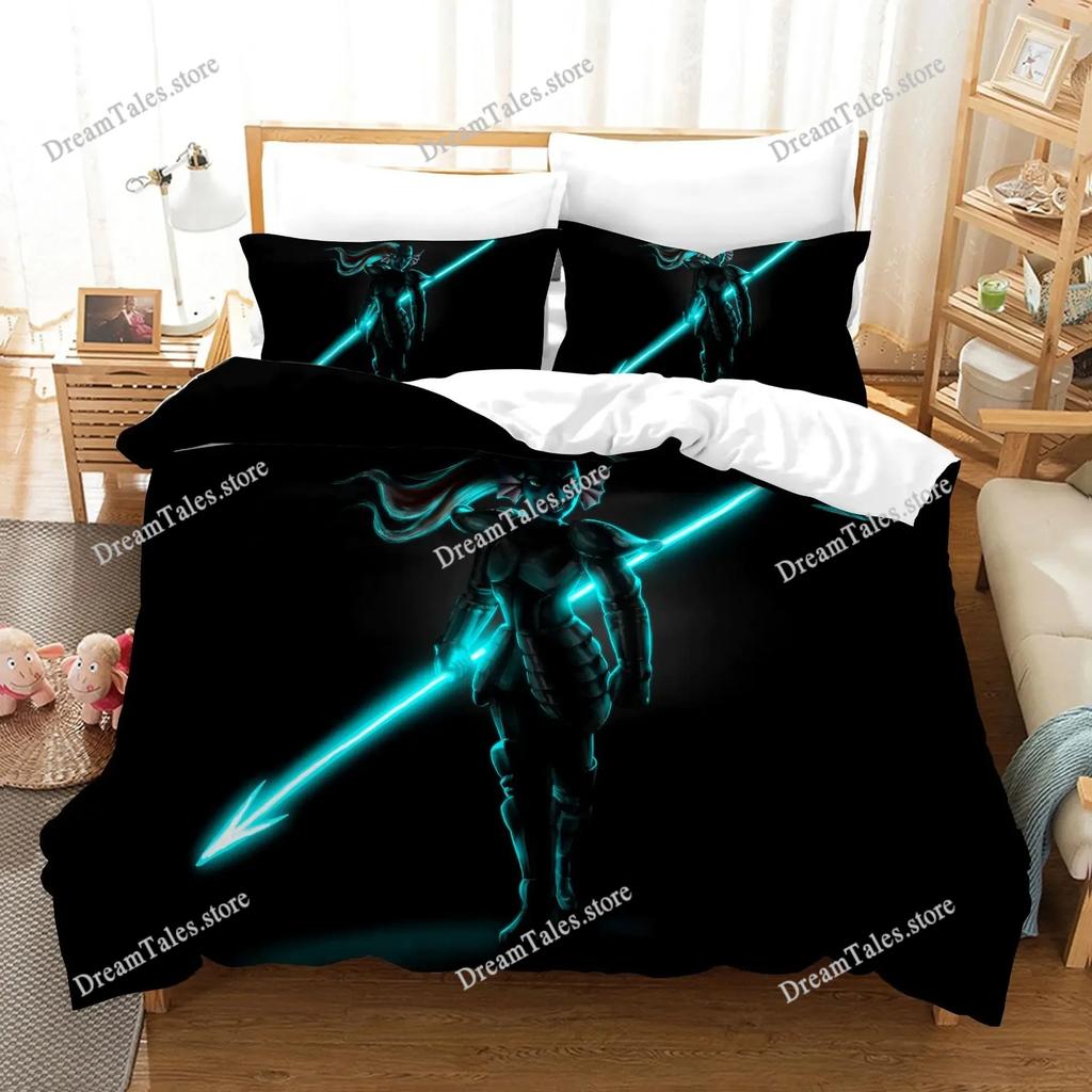 Games UNDERTALE Bedding Set Game Characters Print Duvet Cover Pillowcase Teenagers and Children Quilt Cover Various Sizes