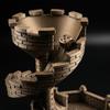 3D Printed Castle Staircase Sieve Tower Ornament For Game Desktop Decoration