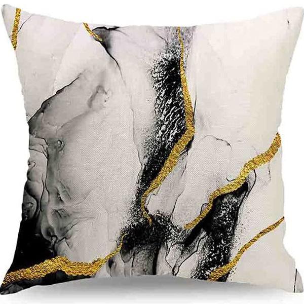 New Summer Hot-selling Light Luxury Series Simple Marble Sofa Bedside Cushion Pillow Cover