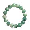 Verlaufenes Bodhi-Wurzel- und Jade-Stein-Armband - Natürlicher Kristallperlen-Schmuck für Mädchen