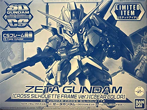 [Event Exclusive] SD Gundam Cross Silhouette Zeta Gundam (Cross Silhouette Frame Ver.) [Clear Color] Mobile Suit Zeta Gundam