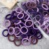 50/100PCS Hair Bands For Kids Baby Girls 3cm High Elastic Mixed Colors Headband Scrunchies Headwear Hair Accessories Gift Holder