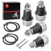 Upper and Lower Ball Joint Kit for Can-Am Maverick 700 800 1000 X3 Turbo R RR Commander 700 1000R Defender HD5 HD7 HD8 HD9 HD10