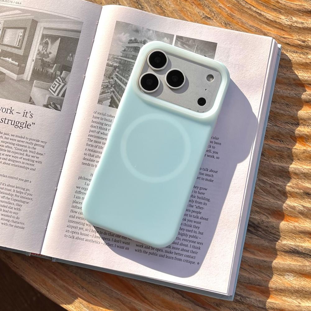 

Frosted Silicone Jelly For Magsafe Phone Case For iPhone Air 16 E 15 14 13 12 11 Plus 17 Pro Max 17ProMax Magnetic Charge Cover iPhone17