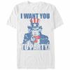 I Want You To Party Uncle Sam Fourth 4th Of July White Shirt