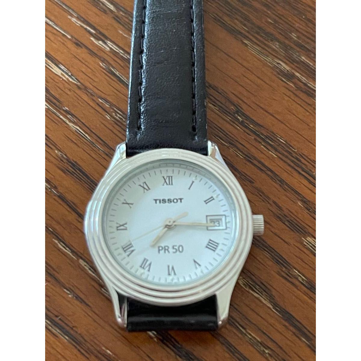 Used TISSOT PR50 ladies watch quartz white dial