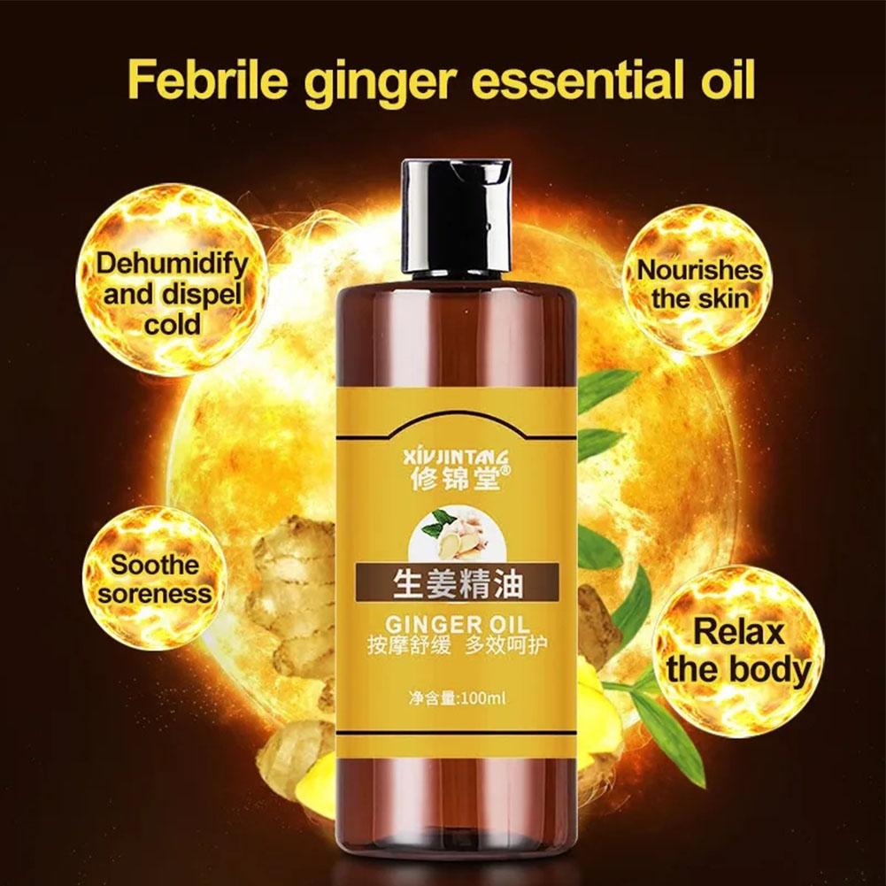 Ginger Essential Oil / Ginger 100% Natural / 100 Ml.
