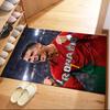 Cristiano Ronaldo 121 Teppich Büroteppich Design für Balkon Arbeitszimmer Eingangsbereich Außen rutschfester Teppich Anime Bürodekoration Geschenk für Festivals